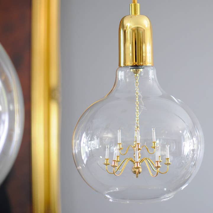 King Edison Gold Pendant Lamp