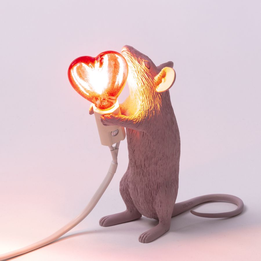 Mouse Table Lamp Love Edition