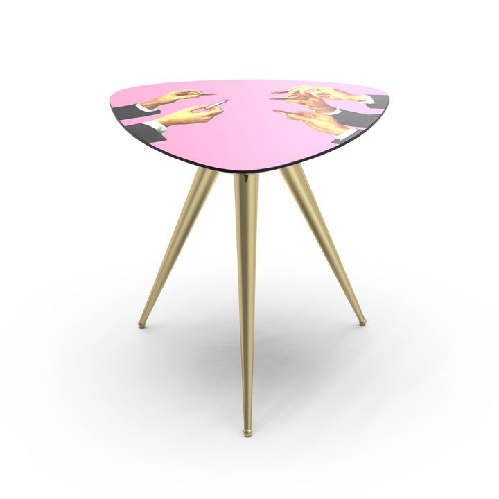 Side Table Pink Lipsticks