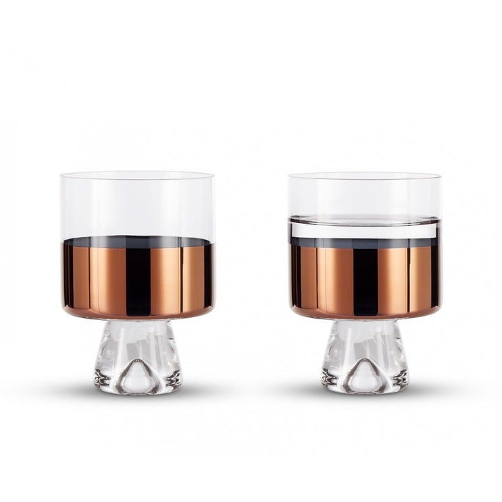 Tank Low Ball Glasses (Set of 2) - Bayte